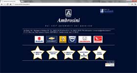 Sito web: Ambrosini Auto