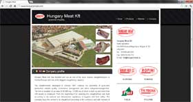 Sito web: Hungary Meat