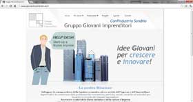 Sito web: Giovani Imprenditori