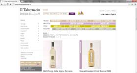 Sito web: Enoteca delle Alpi