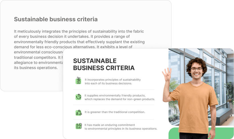 Esempio di restyling slide