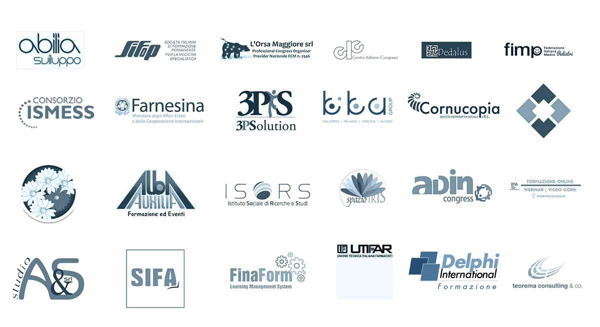 Alcuni Provider ECM che utilizzano Formeeting eLearning Alcuni Provider ECM che utilizzano Formeeting eLearning